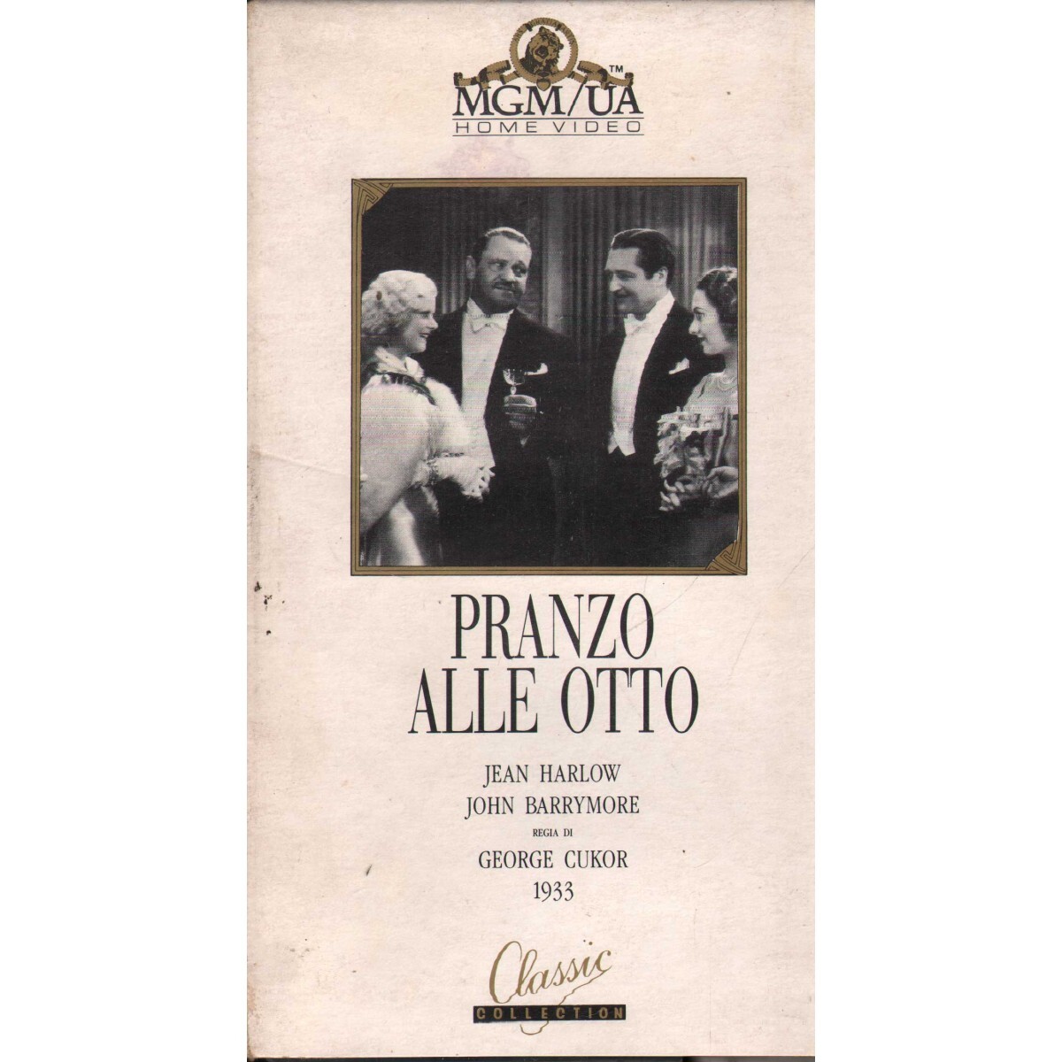 Lunch Alle Otto VHS George Cukor Univideo - VMB1934 Sealed