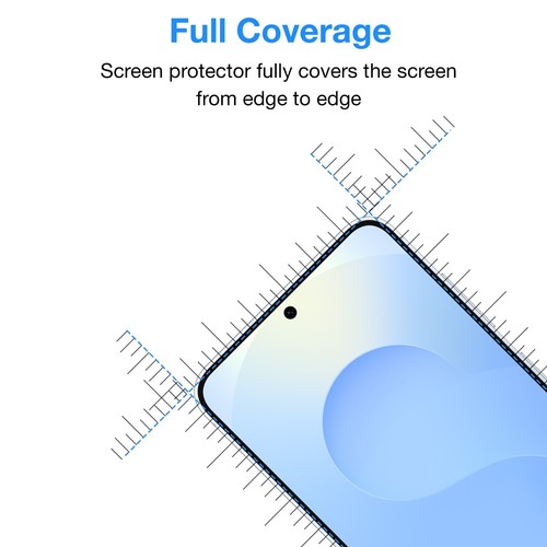 2x Premium Full Coverage 5D 9H Tempered Glass for Galaxy S25 Ultra S24 S23 S22 - Picture 4 of 59