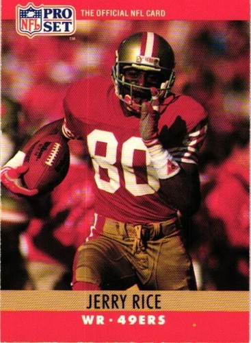 Jerry Rice 1990 Pro Set 49ers #295 SAN FRAN 49ERS | eBay