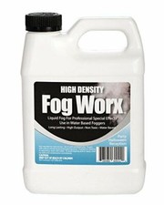 FogWorx Extreme High Density Liquid Fog, Long Lasting, High Output, Water Based.