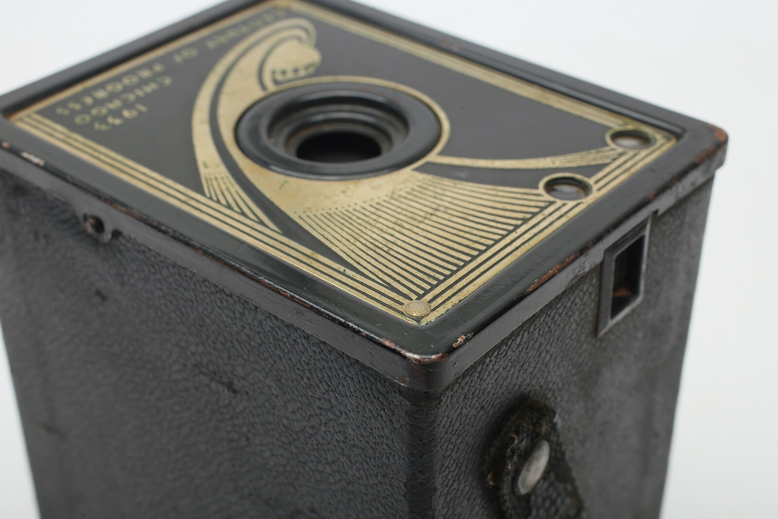 Agfa-Ansco 1933 Chicago Century of Progress Worlds Fair Souvenir 120 film Camera