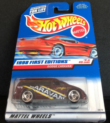 ヴィンテージ ホットホイールズ サイクロン スタントセット マテル HOT WHEELS 1998 FIRST EDITION DODGE CARAVAN COLLECTOR #633