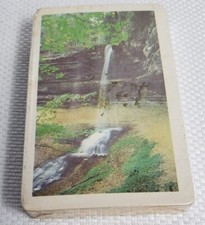 Waterfall Playing Cards Deck Arrco Playing Card Co Chicago USA Made Semi Sealed