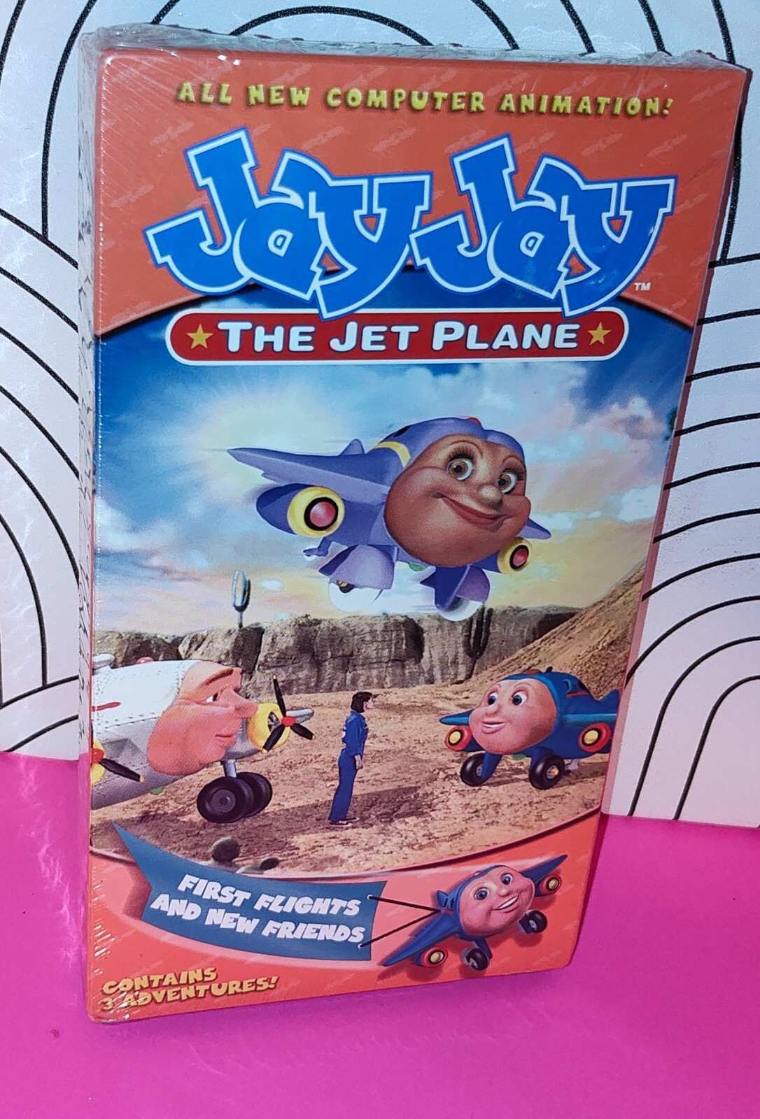 SEALED BRAND NEW Jay Jay the Jet Plane Jay Jay's First Flight (VHS