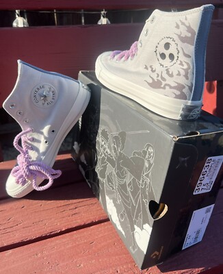 Limited Edition Converse x NARUTO SHIPPUDEN Sasuke Uchiha Chuck