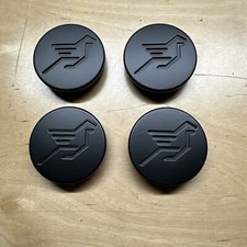 Hamann Center Cap For Hm2pg2pg3 Aluminum 60-61 Matte Black Color Set Of 4 Pcs