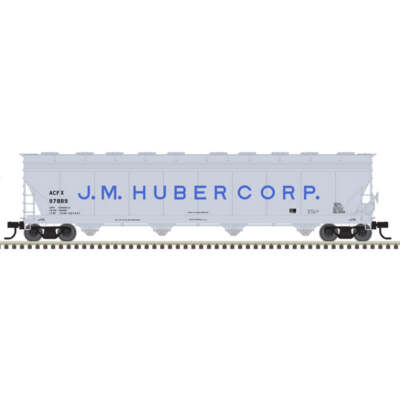 Atlas Master 20006740 HO ACF 5701 Covered Hopper J. M. Huber Corporation #97883