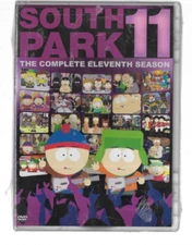 SEASON 11 SOUTH PARK THE COMPLETE ELEVENTH SEASON DVD CARTMAN STAN KYLE KENNY