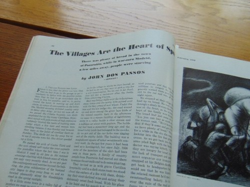 Vintage Esquire Magazine- Feb. 1938- J. Petty Girl, Dos Passos, Steinbeck +++ - Picture 8 of 8