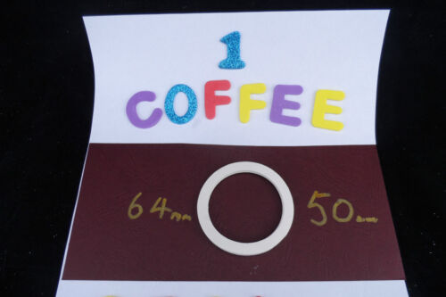 STOVE TOP COFFEE PERCOLATOR 1 SILICONE SEAL FOR 3/4 CUP POT FREE POST OZ MADE - Picture 4 of 4