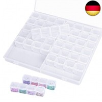 Plastik Sortierbox Mit 56 FäCher Kleinen DöSchen, Diamant Stickerei Sortierbox,