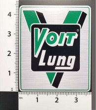 VOIT Lung vintage Scuba Dive Diving Decal Sticker repro 6mil UV vinyl 4.5" Dycut