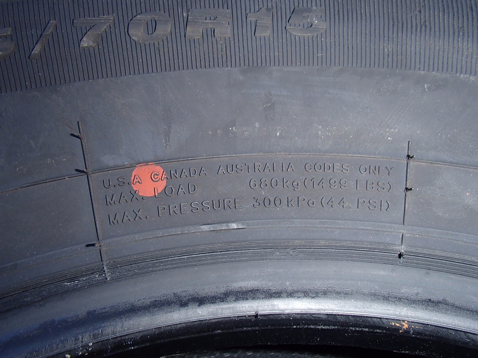 Triumph TR6 P205/70R15, 428 A/S Custom All Season Tires | eBay