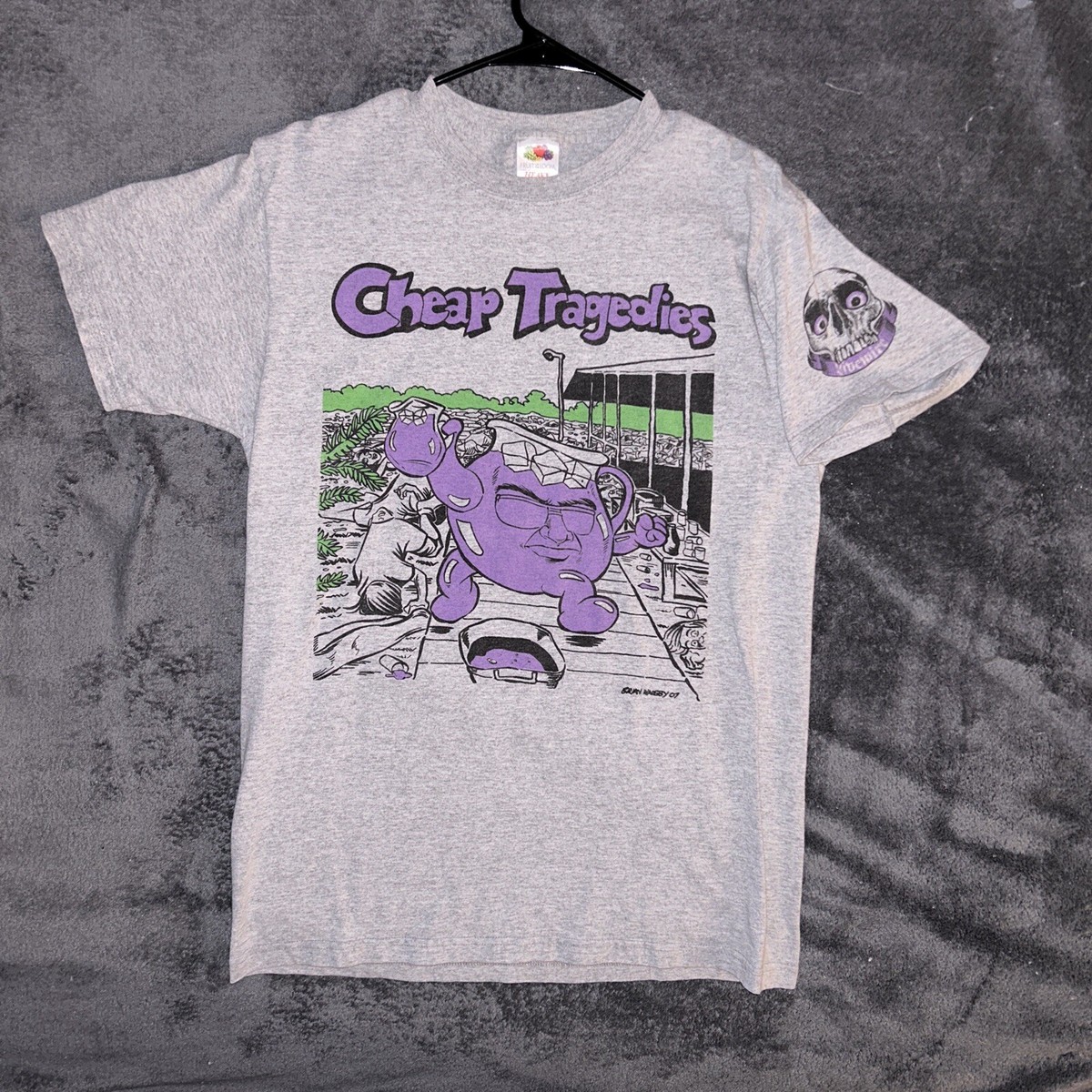 IMP グッズ [ DO NOT BUY ] Jim Jones Kool-Aid Man Parody Shirt M Cheap Tragedies Band Punk