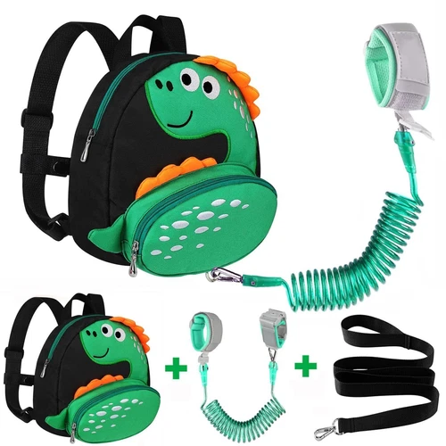 Kind Kleinkind Gurt Rucksack Leine Schultasche mit Anti-Lost Handgelenk Link Armband - Bild 14 von 57