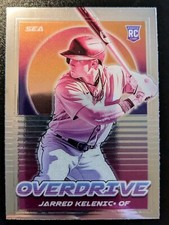 2021 Panini Chronicles Baseball Jarred Kelenic Overdrive Rookie #7 Mariners