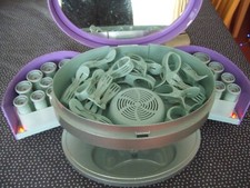 Carmen Heated Hair Rollers inc Beauty Station Very Rare  Fully Working Fast Heat