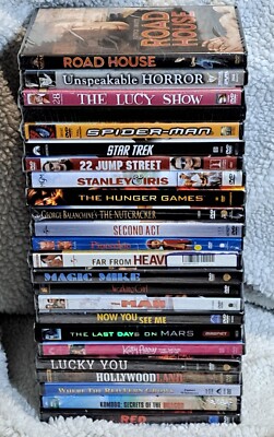 DVD Movie Lot of 24 Thriller Comedy Drama Mystery Horror Assorted NEW Sealed