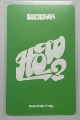 BOYNEXTDOOR TAESAN HOW! comeback live Photocard PC Photo card Kpop