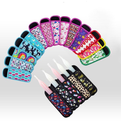 Popsicle Holders Ice Popsicles Bags Neoprene Insulator Summer ∠ Sleeves Y29 Z3E8 - Picture 9 of 17