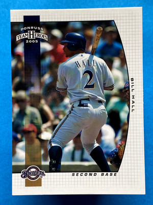 Bill Hall 2005 Donruss Team Heroes #172 Milwaukee Brewers