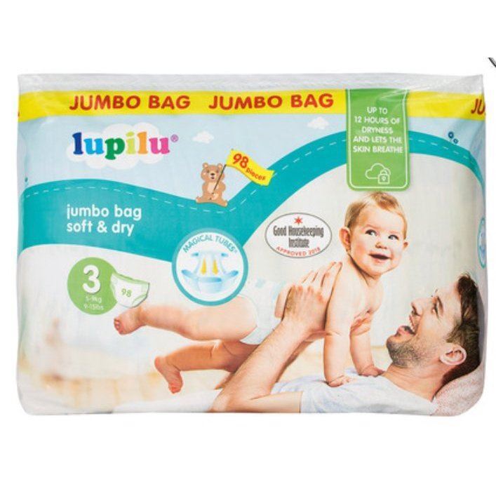 Lupilu Size 3 Nappies Midi Jumbo 98 Pack for sale online | eBay 