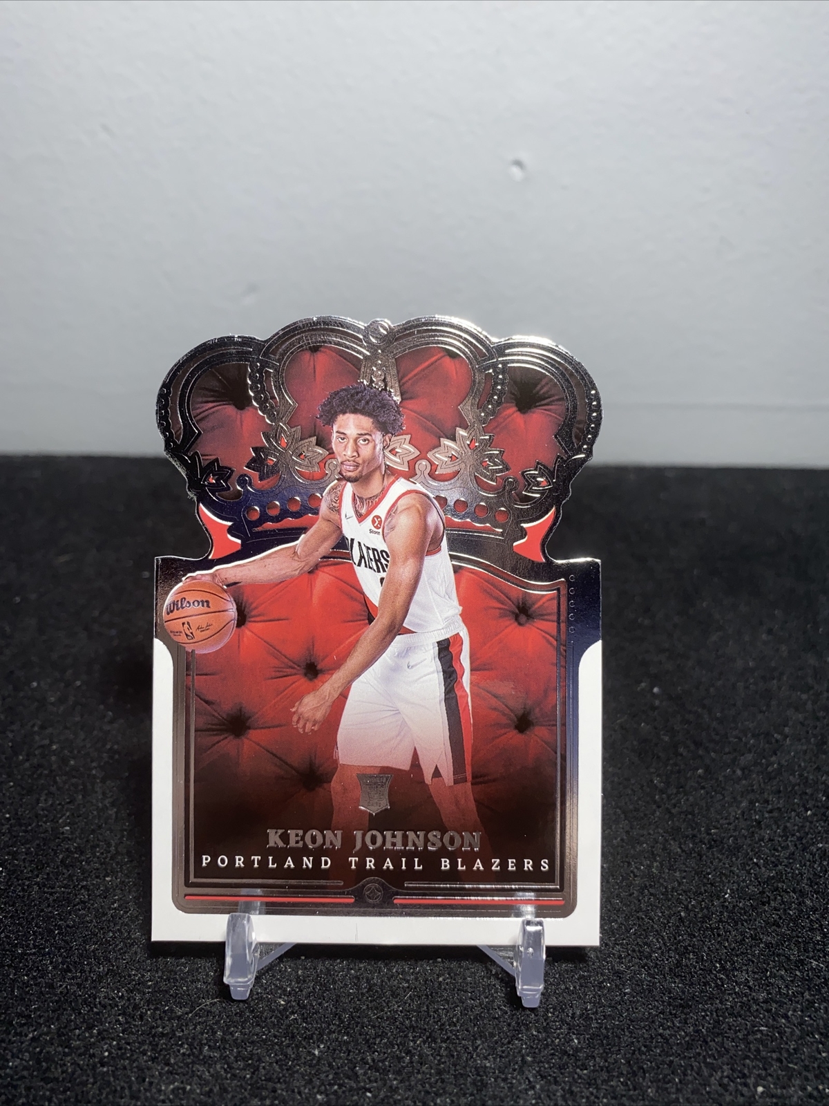 2021-22 Panini Crown Royale Keon Johnson #63 Rookie RC