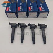 4PCS 90919-02244 673-1307 DENSO Ignition Coils For 2001-2008 Toyota Rav4 2.4L L4