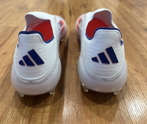 Adidas F50 Elite LL FG IF8819 White Blue Mens Football Soccer Cleats Mens 11 New - Picture 5 of 6