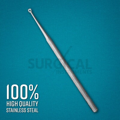 Kit Curette Orecchie Veterinarie Atlantic - Set Strumenti Chirurgici In Acciaio Grado Tedesco - Foto 5