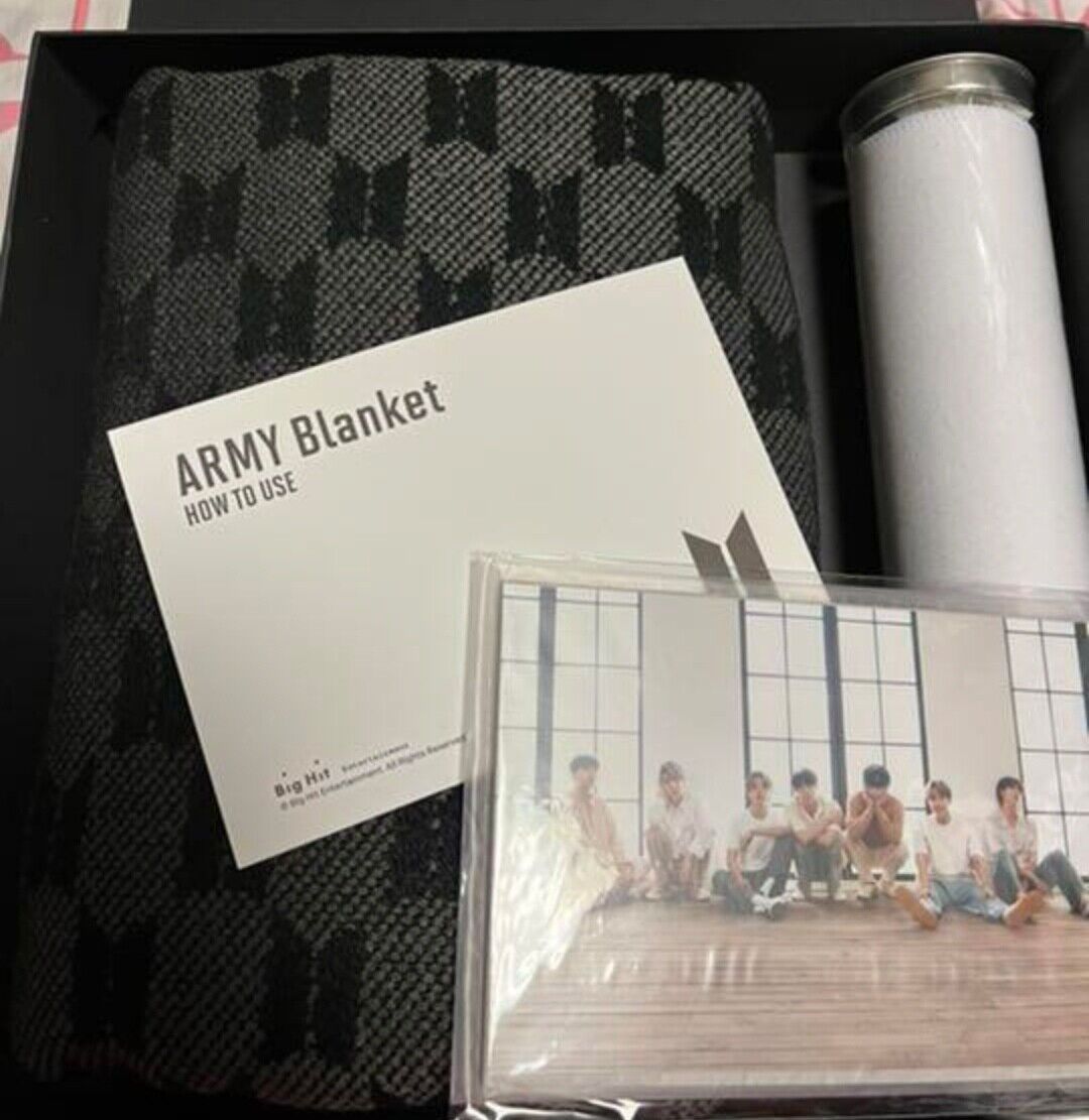 BTS ARMY Membership MERCH BOX＃1 Official Blanket Full Set Pack