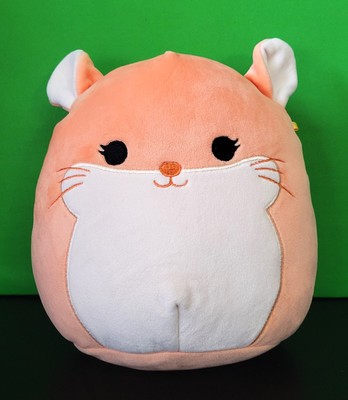 Squishmallows Erica Chinchilla 8'' Soft Orange Peach Stuffed Animal Plush