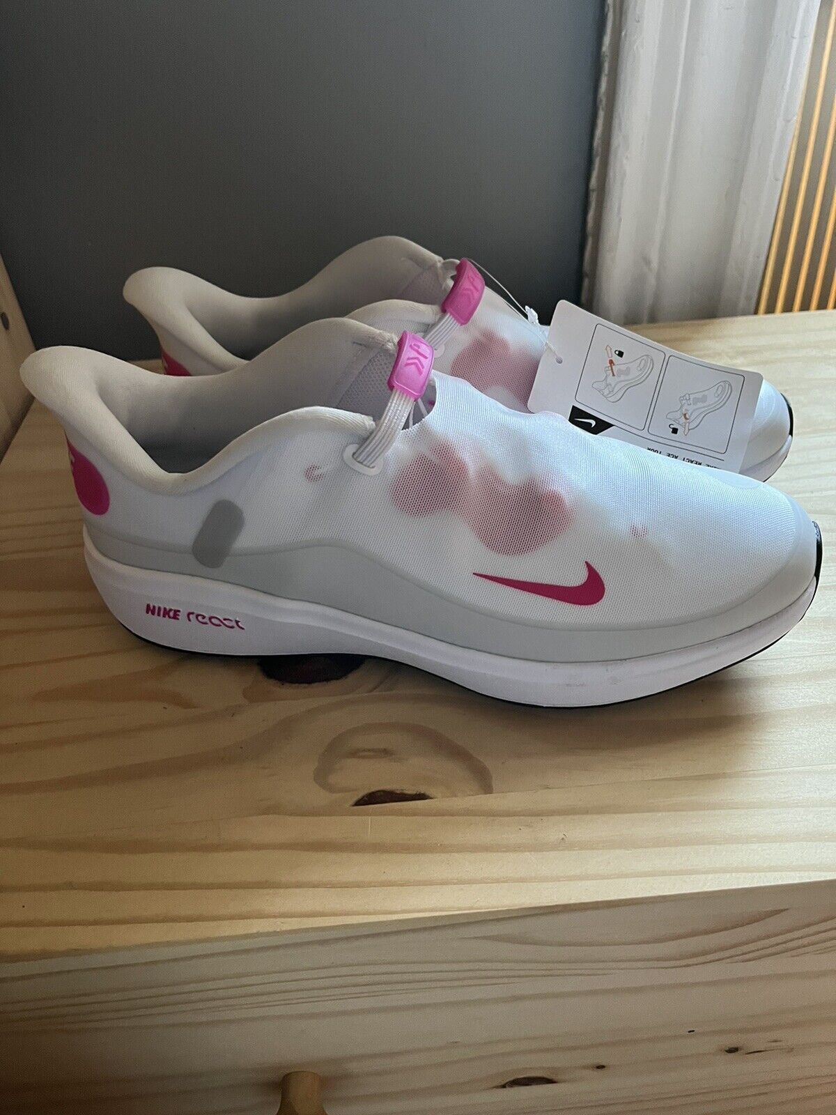 Chaussure Femme Nike React Ace Tour Rose : Achat Nike React Ace Tour au  meilleur prix