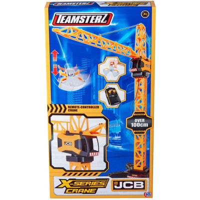 Teamsterz JCB X Serie Kran Fernbedienung Kinder Spaß Indoor Outdoor Spielzeug Geschenk NEU