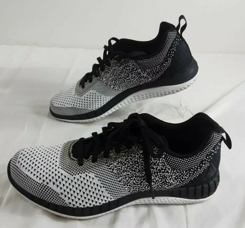 Zapatos de entrenamiento REEBOK CROSSFIT para hombre blancos y negros #023501 417 talla 7,5 - Imagen 5 de 8