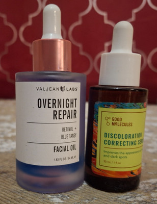 Valjean Labs Overnight Repair Facial Oil 1.83 oz 54ml Retinol Blue Tansy + Extra