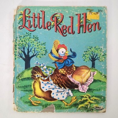 Little Red Hen Tell A Tale Hardcover Book Beth Wilson 1953