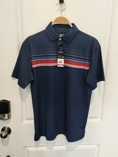 Ben Hogan Performance SS Golf Polo, Peacoat Tango Blue Size Medium