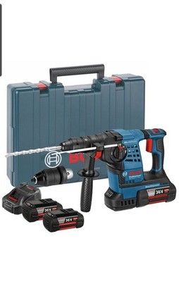 Bosch Professional GBH 36 VF-LI Plus 36v SDS+ Plus Bohrhammer Bohrmaschine inkl. 3x...