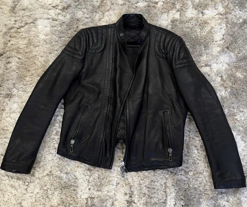 Tom Ford Leather Biker Jacket ( Size 50) - product listing photo