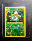 WOTC Vintage Pokemon Base Set Ivysaur Vending Machine Sticker card ROSE 🌹 HOLO