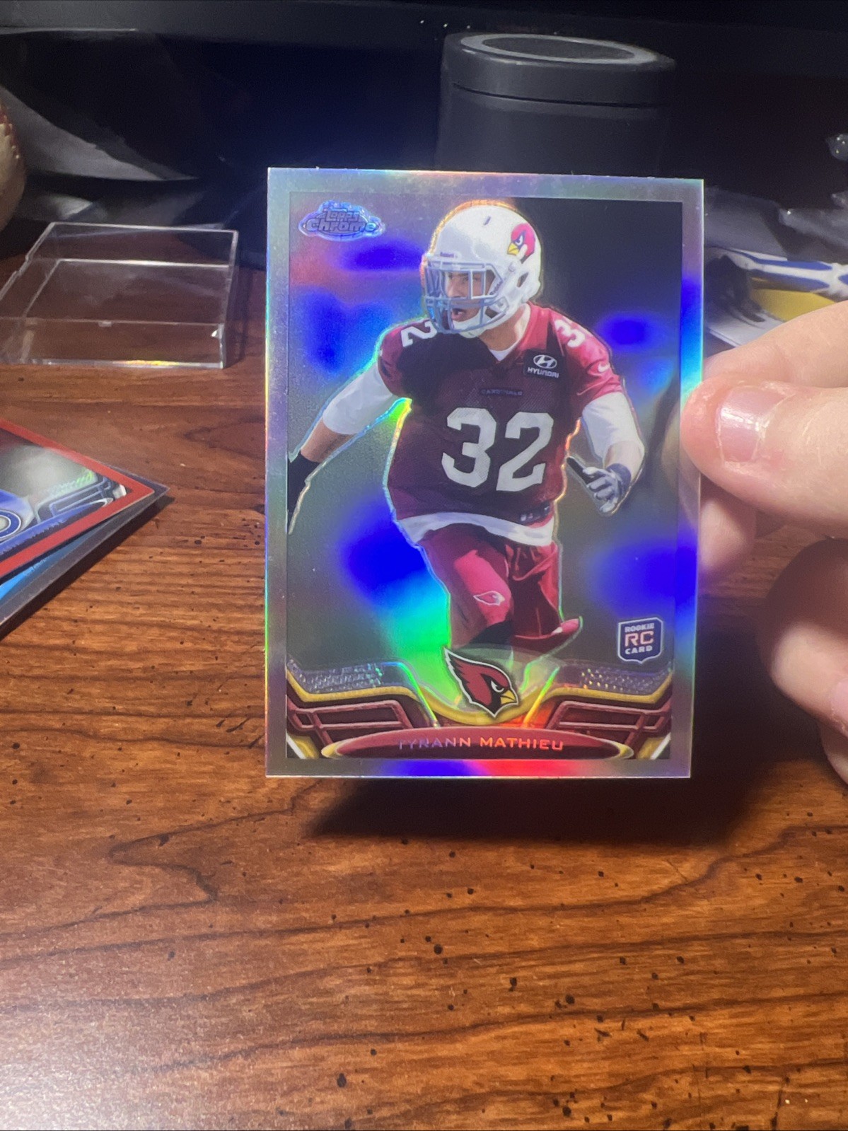 2013 Topps Chrome - Tyrann Mathieu #4 Refractor (RC)