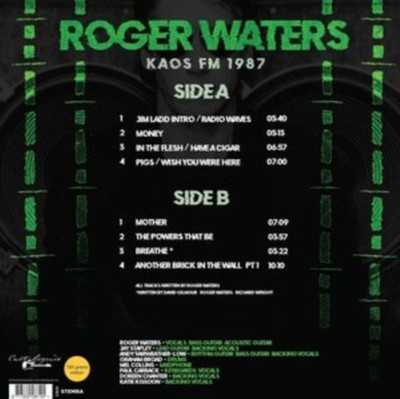 Roger Waters: Kaos Fm 1987 (Vinyl) NEW