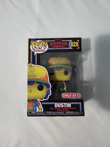 Funko Stranger Things Dustin Glow in The Dark Target Edition #828 Vinyl Figure