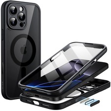 JETech Case for iPhone 16/16 Pro/16 Pro Max 6.9-Inch with Screen Protector