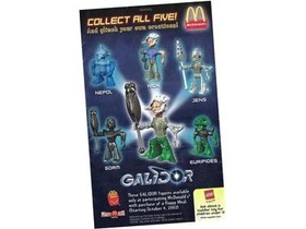 LEGO&reg; Galidor 4044-1 Euripides {McDonald's Polybag #4}
