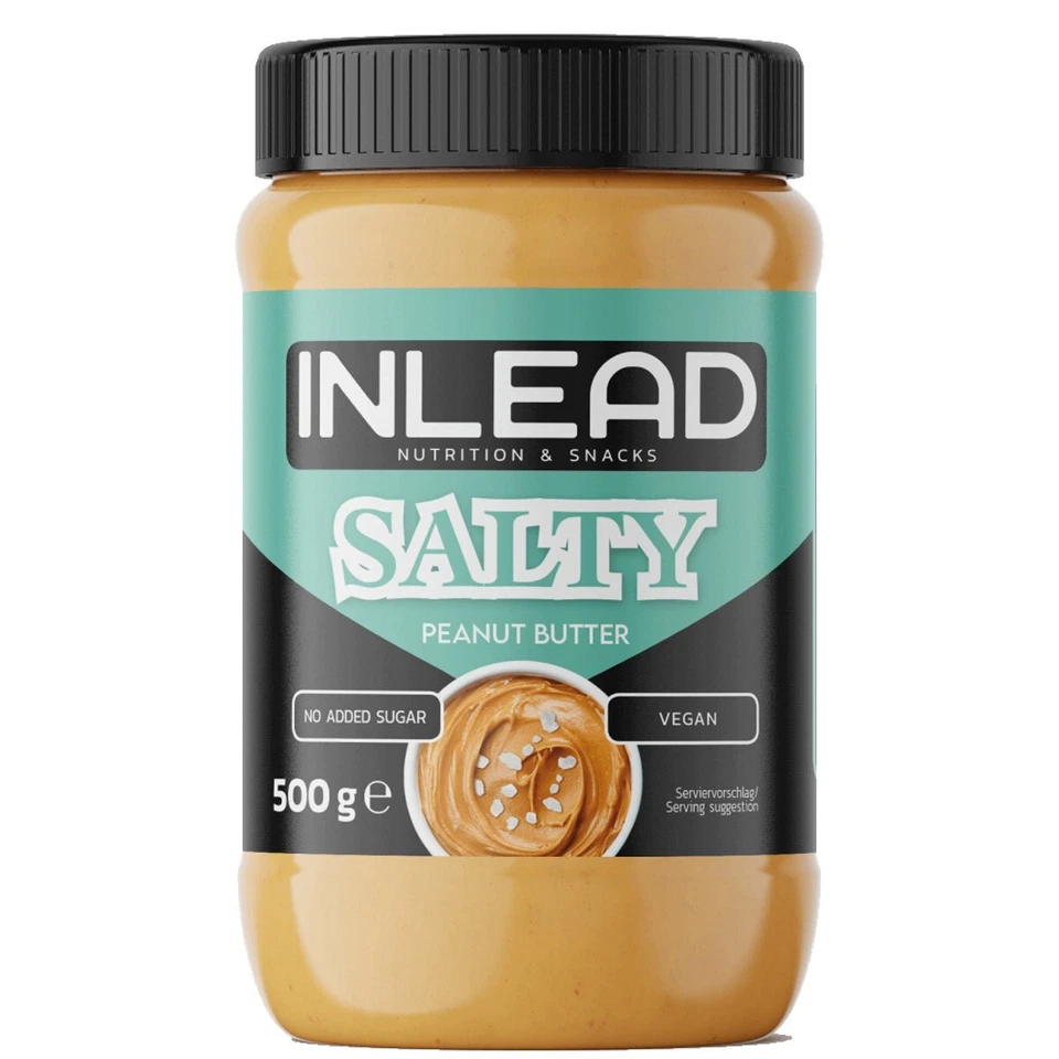 Inlead Peanut Butter, 500 g Dose, Salty