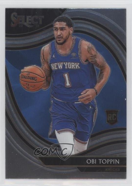 2020-21 Panini Select Courtside Obi Toppin #293 p7i