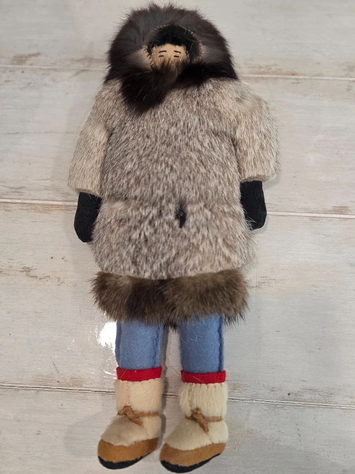 Rare Vintage Inupiaq Alaska Eskimo Doll By Elizabeth Driggs - Image 1 of 4