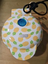 Dash Mini Waffle Maker 4 Nonstick Pineapple D...